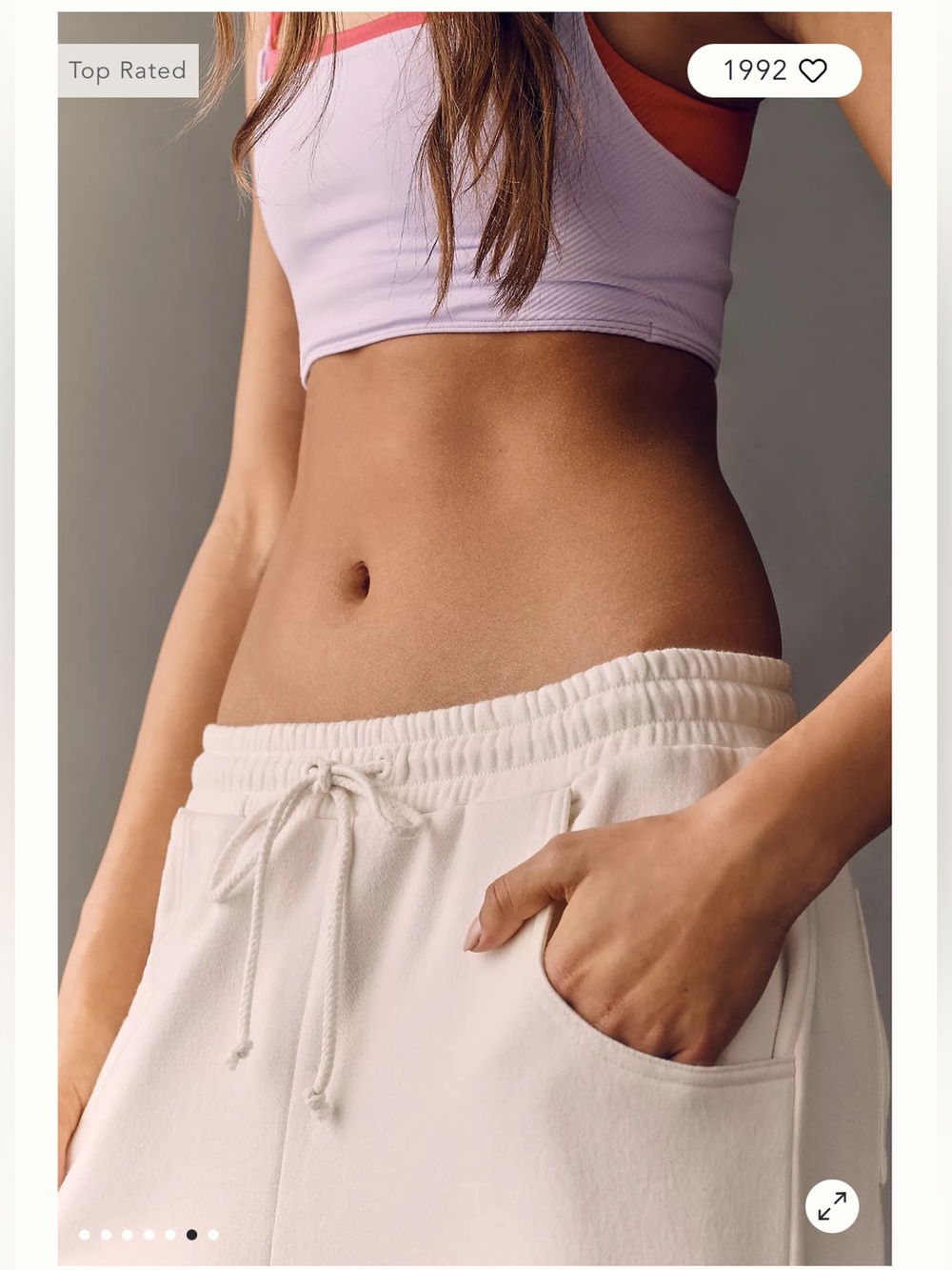 NWT Daily Practice Easy Mile Wide Leg Pants - Picture 5 of 7